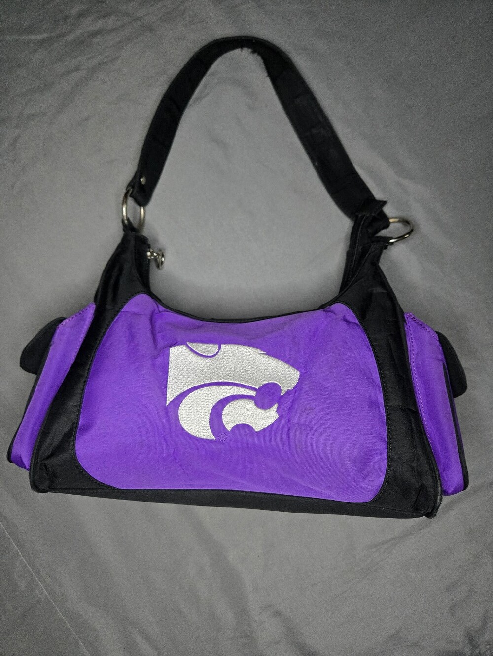 Kansas State Wildcats Shoulder Purse K-State Powercat NCAA Game Day Bag